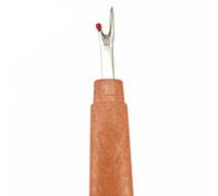 Levemolo 5stücke Teiliges Nahttrenner Holzgriff Scharfer Metallspitze für Präzises Entfernen von Nähten und Stichen Mini Schutzspitze für Stoffschutz Ergonomisch für Nähzubehör