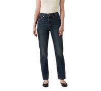 Slim-fit-Jeans LEVI'S "WEDGIE SLIM", Damen, Gr. 29, Länge 32, parallel life, Denim/Jeans, Obermaterial: 99% Baumwolle, 1% Elasthan, unifarben, slim fit lang, Jeans Slim-fit-Jeans, im Five-Pocket Style