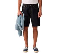 Jeansshorts LEVI'S "468 LOOSE SHORTS", Herren, Gr. 33, N-Gr, schwarz (rinse master shorts), Denim/Jeans, Obermaterial: 100% Baumwolle, loose fit, Jeans Jeansshorts, Sommerhose (22058255-33) rinse mast