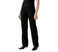 Levi's Women's 501 90's Regular OR Straight, Rinsed Blacktop, 27W / 30L