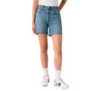 Levi's Shorts 501 Mid Thigh Short Damen Größe 26 Regular Fit Pen Ring LTW