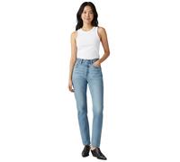 LEVI´S 501 Original Straight-Fit Damen Jeans-Hose Denim-Hose mit Tencel Baumwoll-Hose 12501-0576 "Switch Stitch"-Blau W31/L32