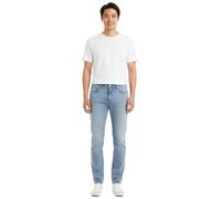 LEVI´S 511 Slim-Fit Herren Jeans-Hose schmale Denim-Hose mit Leinen-Anteil Baumwoll-Hose 04511-6137 "On The Horizon Lightweight"-Blau W29/L32