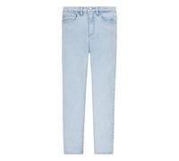 Stretch-Jeans LEVI'S KIDS "720™ HIGH RISE SUPER SKINNY", Mädchen, Gr. 14 (158), N-Gr, silber (silber linin), Denim/Jeans, Obermaterial: 67% Baumwolle, 29% Polyester, 3% Viskose, 1% Elasthan, skinny fi