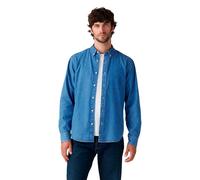 Levi's Herren-Langarmhemd AUTHENTIC BUTTON DOWN – 100% Baumwolle, XL, woodrow mid wash