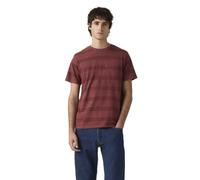 Levi's® Regular Fit T-Shirt mit Rundhals in Rot, Größe M
