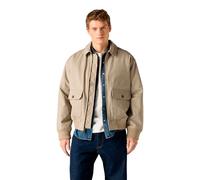 Blouson LEVI'S "CORTLAND JACKET", Herren, Gr. L, vintage khaki, Web, Obermaterial: 100% Baumwolle, unifarben, bequem hüftbedeckend, Rundhals, Bündchen, Jacken Blouson, mit Reißverschluss und großen Se