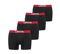 Levi's® SOLID BASIC BRIEF 4P Herren Boxershorts, schwarz, größe XXL
