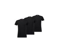 Levi's Herren T-Shirt, Jet Black, M (3er Pack)