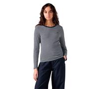 Levi's Damen Langarmshirt Essential HM LS Tee – Mila Stripe Peacoat, 100% Baumwolle, Gr. L (40)