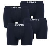 Levi's Herren Boxershorts Solid Basic 2er-Pack Navy Größe M