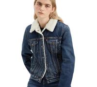 Jeansjacke LEVI'S "SHERPA TRUCKER" Gr. L (40), blau (that new new) Damen Jacken Jeansjacken (49871841-L)