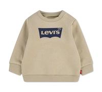 Sweatshirt LEVI'S KIDS "LVB LVB FRENCH TERRY BATWING", Jungen, Gr. 3M (62), beige (fields of rye), Sweatware, Obermaterial: 60% Baumwolle, 40% Polyester, regular fit normal, Rundhals, Rippbündchen, Sw