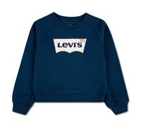 Sweatshirt LEVI'S KIDS "LVG FLORAL BATWING CREW", Mädchen, Gr. 14 (158), big dipper, Sweatware, Obermaterial: 60% Baumwolle, 40% Polyester, bedruckt, normal, Rundhals, Rippbündchen, Sweatshirts Sweats