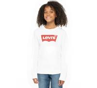 Levi's Kinder Sweatshirt Key Item Logo Crew Rundhals 60% Baumwolle/40% Polyester Weiß Größe 164