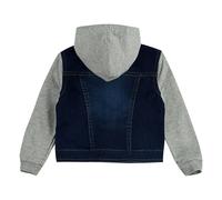 Kinder Kapuzenjacke mit Materialmix Levi's blau Gr. 71
