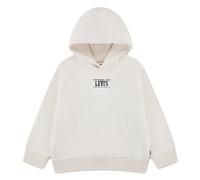 Sweatshirt LEVI'S KIDS "LVB REV THE ENGINE HOODIE", Jungen, Gr. 10 (140), levi's egret, Sweatware, Obermaterial: 60% Baumwolle, 40% Polyester, Bündchen, Sweatshirts Sweatshirt, für Jungen, mit Kapuze 