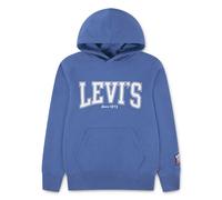 Kapuzensweatshirt LEVI'S KIDS "LVB THE GREAT HIGHWAY HOOD", Jungen, Gr. 16 (176), blau (star sapphire), Sweatware, Obermaterial: 60% Baumwolle, 40% Polyester, bedruckt, normal, Bündchen, Sweatshirts,