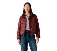 Kurzjacke LEVI'S "WMS PACKABLE JACKE", Damen, Gr. S (36), chocolate truffle, Web, Obermaterial: 100% Polyamid, regular fit taillenbedeckt, ohne Ausschnitt, Jacken Kurzjacke, mit Taschen (38416269-S) c