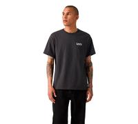 Levi's® Relaxed Fit T-Shirt aus reiner Baumwolle in Black, Größe L