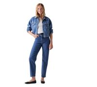 Levi’s Ribcage Jeans in blauer Waschung mit hohem Bund W29 / L29 Straight Fit