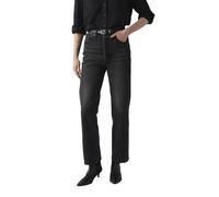 Levi’s Ribcage Jeans in Schwarz mit sehr hohem Bund W26-L31 Straight Fit