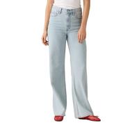 Levi's Ribcage Jeans mit weitem Bein in Bleached W31 / L30 Wide Fit
