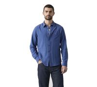 Jeanshemd LEVI'S "SUNSET 1 POCKET STANDARD", Herren, Gr. XXL, N-Gr, sunshine blau cotton linen, Web, Obermaterial: 43% Leinen, 34% Viskose, 23% Baumwolle, Hemden Jeanshemd (69150159-XXL) sunshine blau