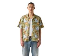 Levi's® Regular Fit Freizeithemd mit Allover-Print in Beige, Größe M