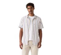 Levi's S/s Sunset 1 Pkt Standrd Gio Stripe Ceme Größe: S | Casual hemden Outlet | Herren | Gelb