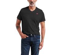 Levi's Herren Original Housemark V-Neck T-Shirt, Mineral Black, XXL