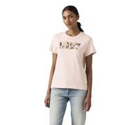 Levi's® Regular Fit T-Shirt mit Logo-Print in Rosa, Größe XS