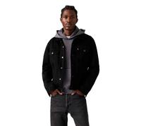Jeansjacke LEVI'S "VINTAGE FIT TRUCKER JKT", Herren, Gr. XXL, berk night t, Denim/Jeans, Obermaterial: 100% Baumwolle, unifarben, hüftlang, Rundhals, 1-Knopf-Manschette, Jacken Jeansjacke, mit Knopfle
