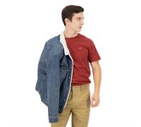Levi's Jeansjacke TYPE 3 SHERPA TRUCKER, mit Fellimitat M blau Herren Übergangsjacken Jacken Mäntel M blau, ausgewaschen