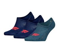 Levi's Unisex Footie Socks, Navy, 35/38
