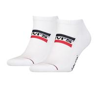 Levi´s Underwear Low Cut Sportswear Logo Half Socks 2 Pairs Weiß EU 43-46 Mann (Herstellerartikelnummer: 701219507-001-43/46)