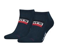 Levi´s Underwear Low Cut Sportswear Logo Half Lange Socken 2 Paare
