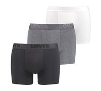 Levi´s Underwear Premium Boxershorts 3 Einheiten S Black Grey Combo