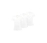 Levi’s V-Ausschnitt-T-Shirt, bequemes und elastisches Kurzarm-Baumwoll-T-Shirt und Unterhemd für Herren, 3er-Pack