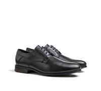 LLOYD Herren Schnürhalbschuhe Levin, Männer Businessschuhe,Derby,Normalweit,Anzugschuhe,schnürung,Office,büro,Freizeit,SCHWARZ,45 EU / 10.5 UK