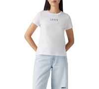 Levi´s ® The Perfect Kurzarm-t-shirt XS Serif Emb Bright White