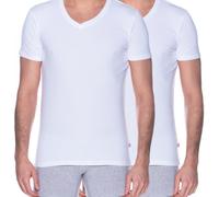 Levi's 2-er Set T-Shirt V-Ausschnitt Weiß