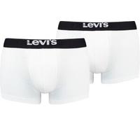 Levis 2P Base Trunk Weiß/Schwarz Baumwolle Medium Herren