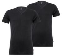 Levi's T-Shirt Tee-Shirt Herren 2er Pack, Schwarz, XXL