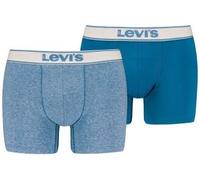 Levis 2P Base Vintage Boxer Blau/Hellblau Baumwolle Large Herren