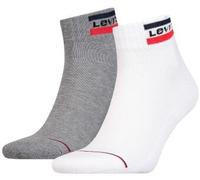 Levis Mid Cut Sportswear Logo 43-46 weiß/grau