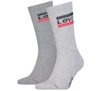 Levis 2P Sport Regular Cut Sock Grau Gr 35/38