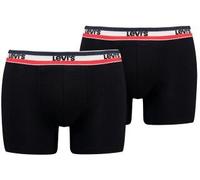 Levis 2P Sportswear Logo Base Boxer Schwarz Baumwolle Small Herren