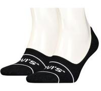 Levis 2P Sportswear Logo Seasonal Low Rise Sock Schwarz Gr 35/38