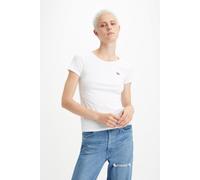 T-Shirt LEVI'S "Mini-Logo" Gr. M (36/38), weiß Damen Shirts (31105741-M) weiß